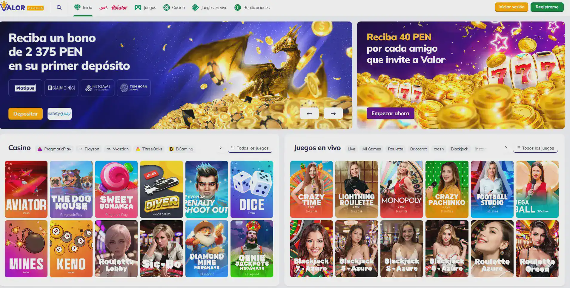 juegos valor